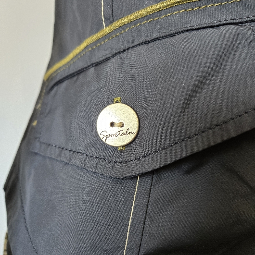 SPORTALM AUSTRIA "Vanilla Sky" Unique Navy Jacket With Shirt Underlayer.  Small - Picture 2 of 16